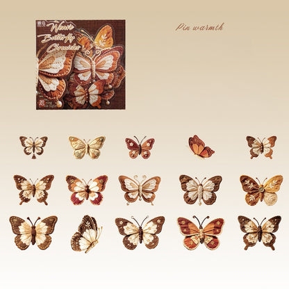 Weaving Butterfly Stickers