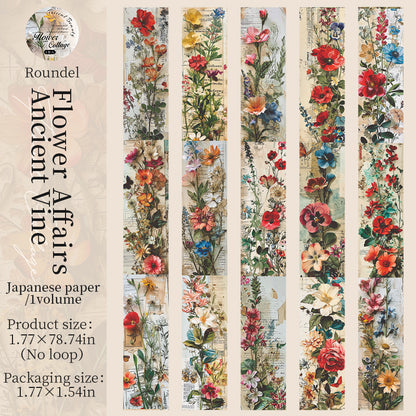Floral Whispers Washi Tape