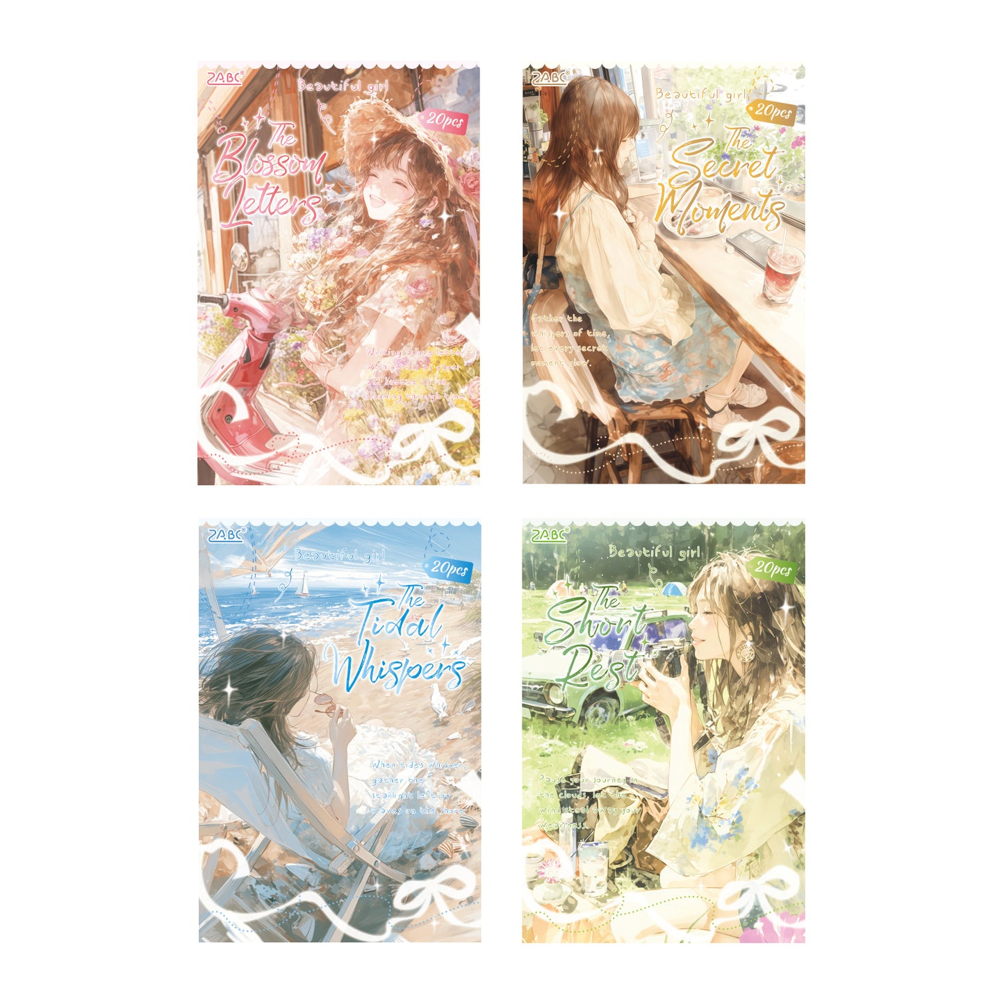 Eternal Secret Words Sticker Book