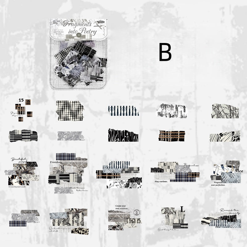 Fragmented Verses Stickers