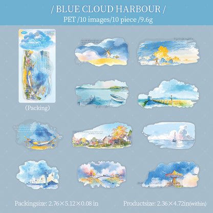 Cloudscape Scenery Stickers
