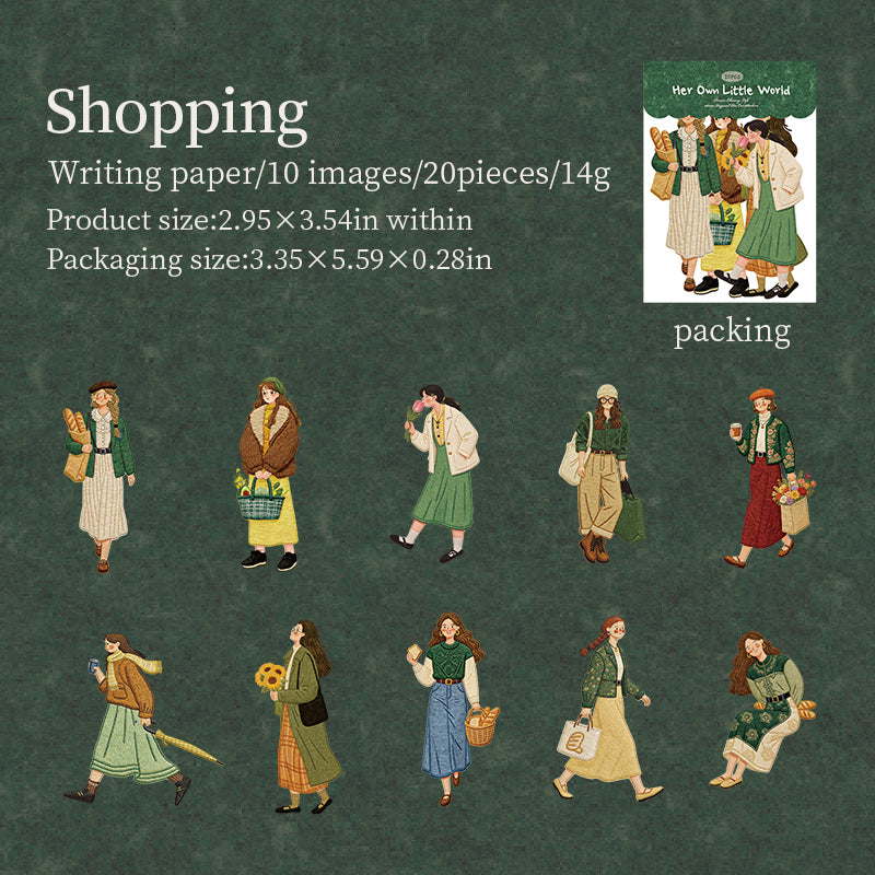 Her Little World Stickers