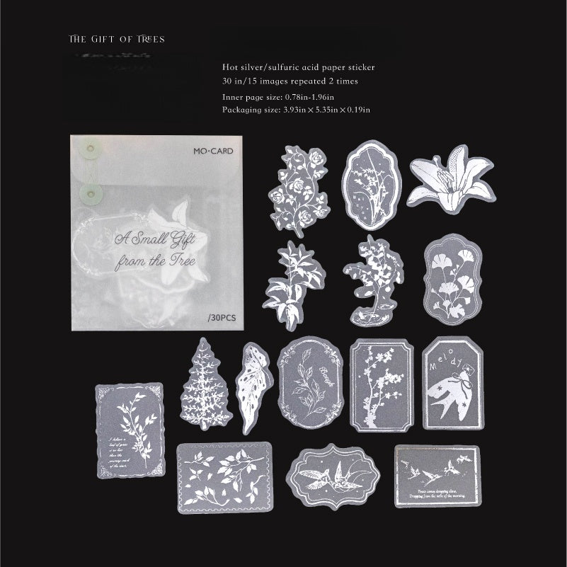 Silver Casket Secret Pact Stickers