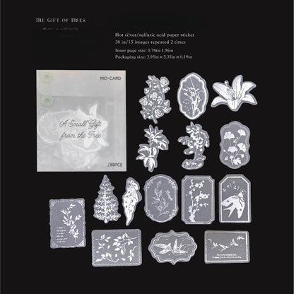 Silver Casket Secret Pact Stickers