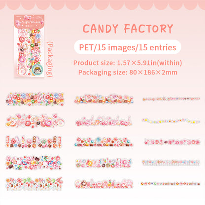 Cute Miracle Record Stickers