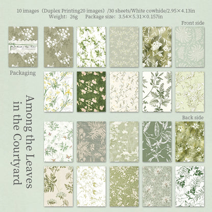 Floral Whisper Textured Papers