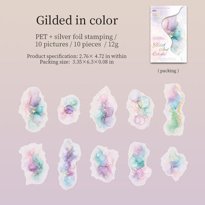 Gilded Glow Stickers