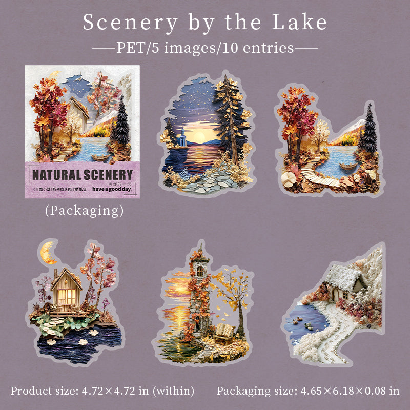 Natural Little Scenes Stickers