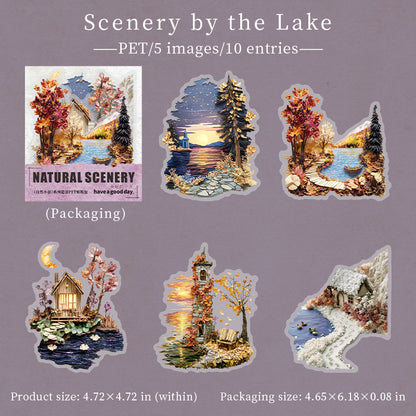 Natural Little Scenes Stickers