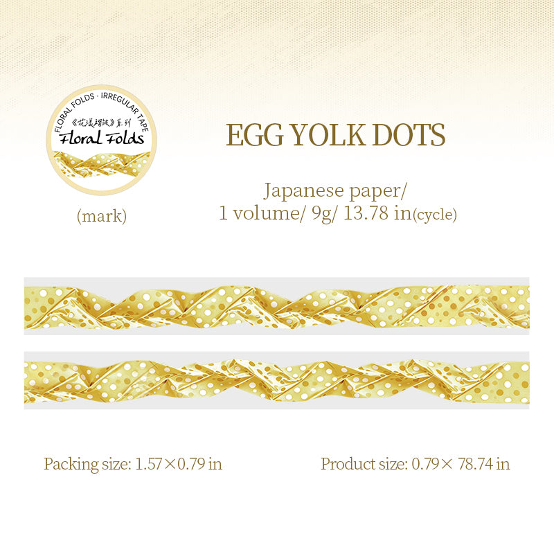 Floral Ruffles Washi Tape