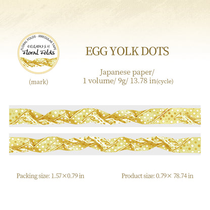 Floral Ruffles Washi Tape