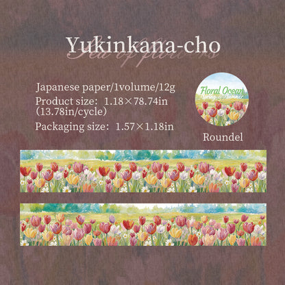 Floral Sea Washi Tape