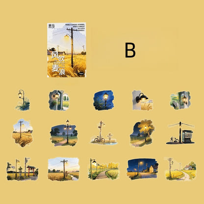 Lantern Glow Stickers