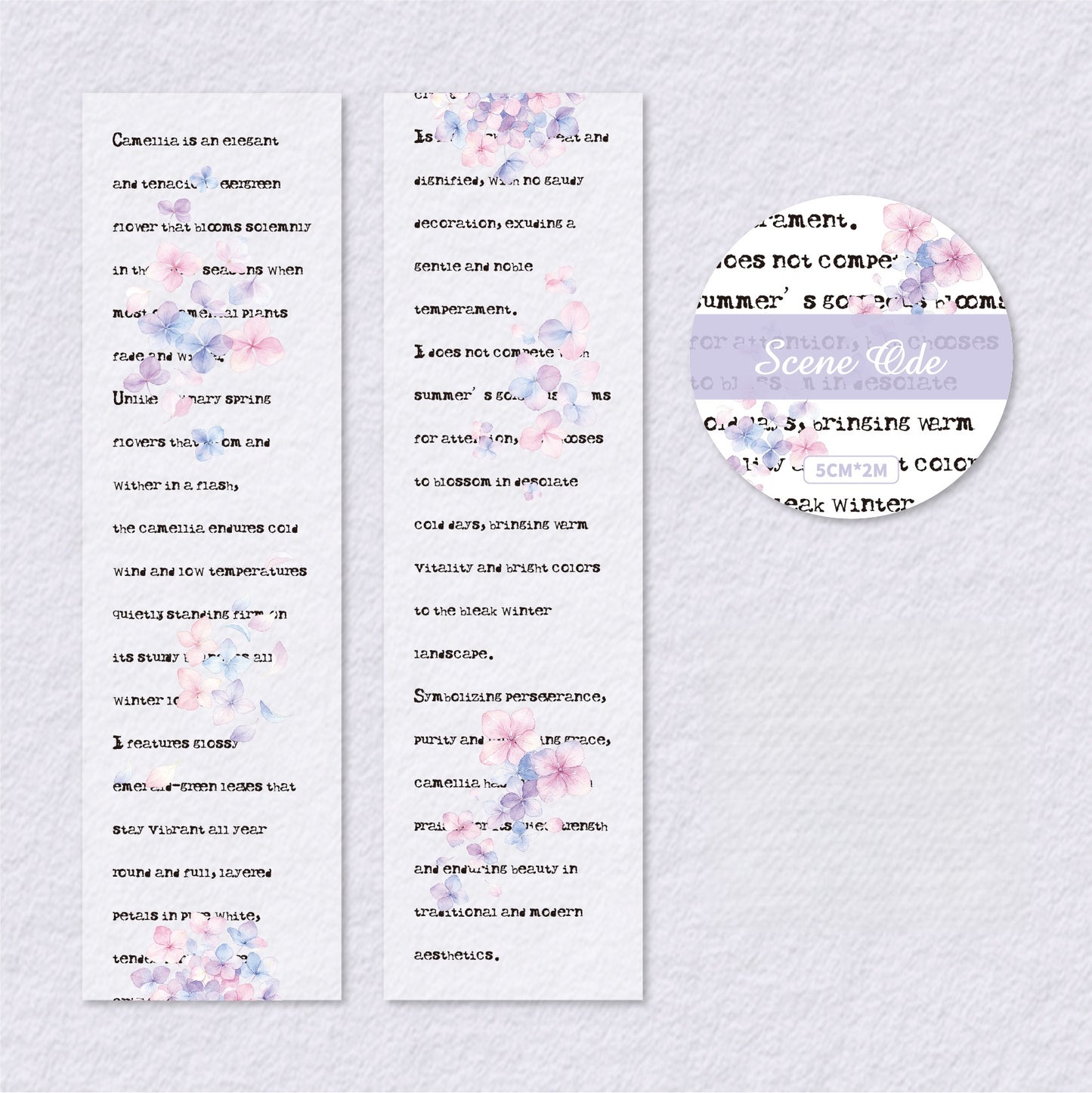 Butterfly English Ephemera Tape