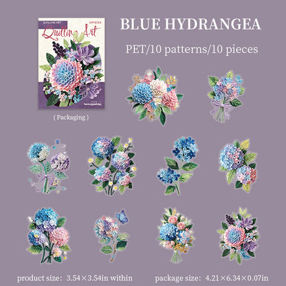 Realistic Floral Stickers