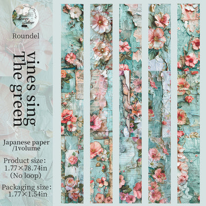 Floral Whispers Washi Tape