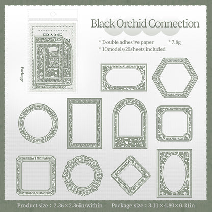 Framed Illustration Collection Sticker