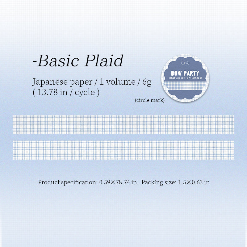 Bow Party Washi Tape