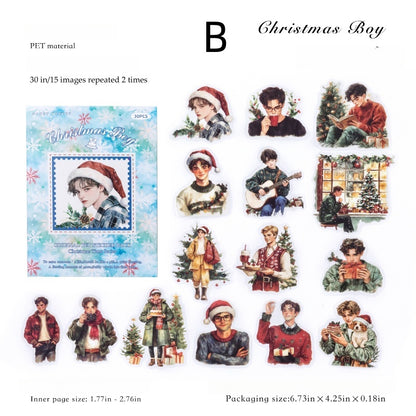 Christmas Era Stickers