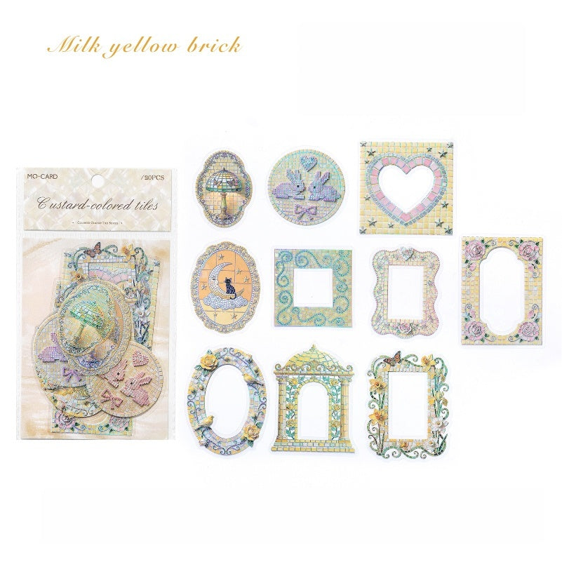 Colorful Glass Mosaic Stickers