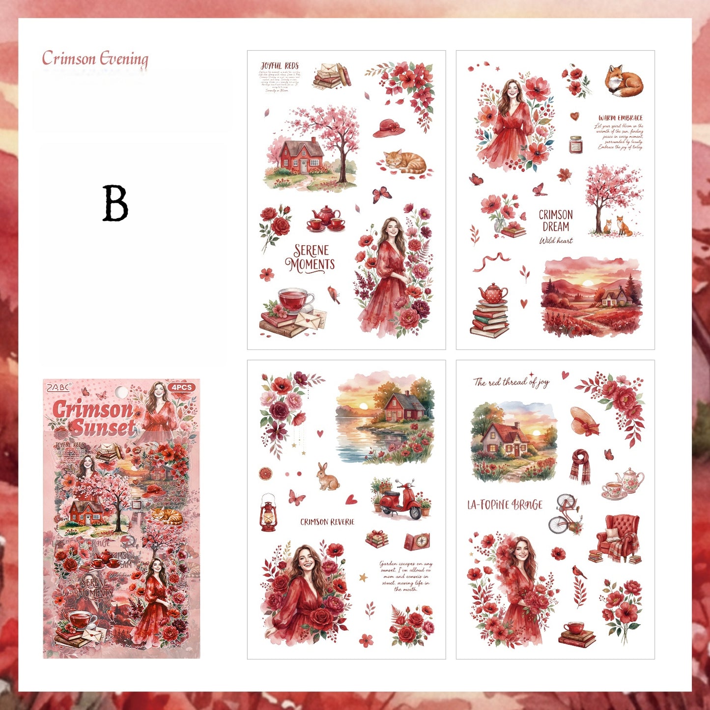 Fragrant Meadow Adventure Stickers