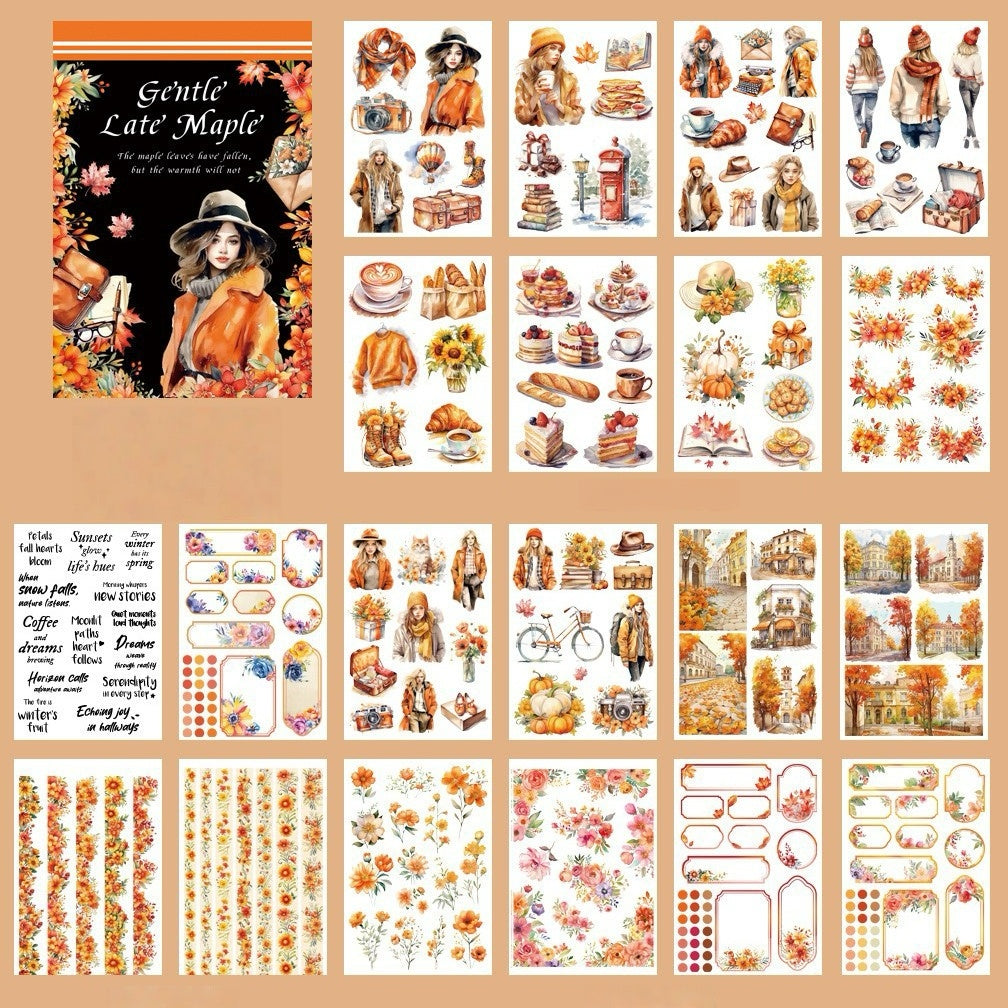 Gentle Autumn Sticker Book