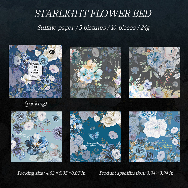 Night Bloom Stickers