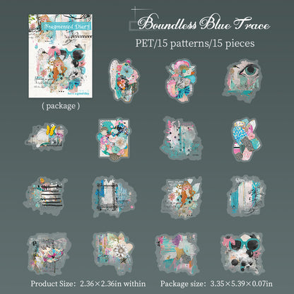 Fragmented Diary Stickers