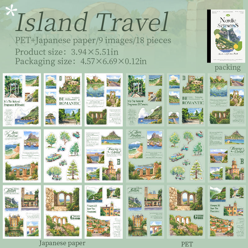 Nordic Seasons Sticker Book