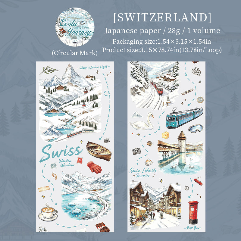 Exotic Journey Washi Tape
