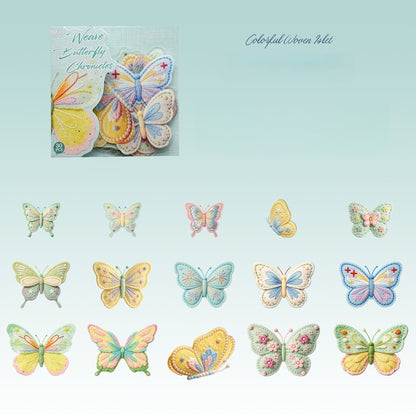 Weaving Butterfly Stickers