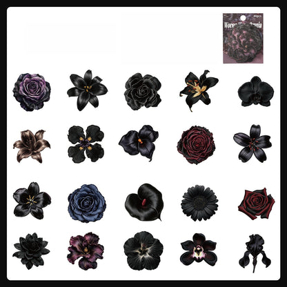 Woven Floral Omnia Stickers