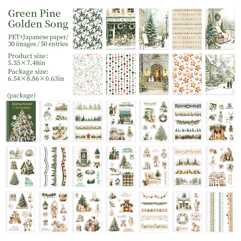 Looking Forward to Christmas Sticker Book