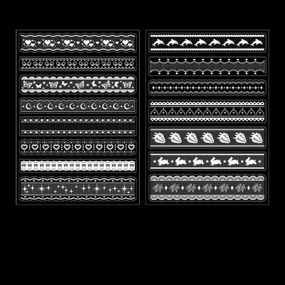 Lace Border Stickers