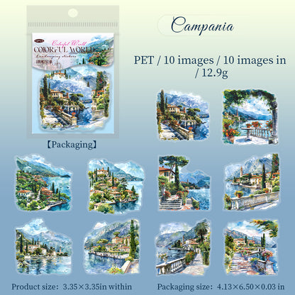 Colorful World Stickers