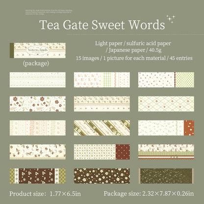 Floral Tiny Blossoms Sticker Book