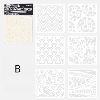 Texture World Painting Stencils