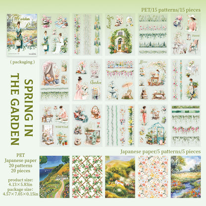 Garden Prologue Sticker Book