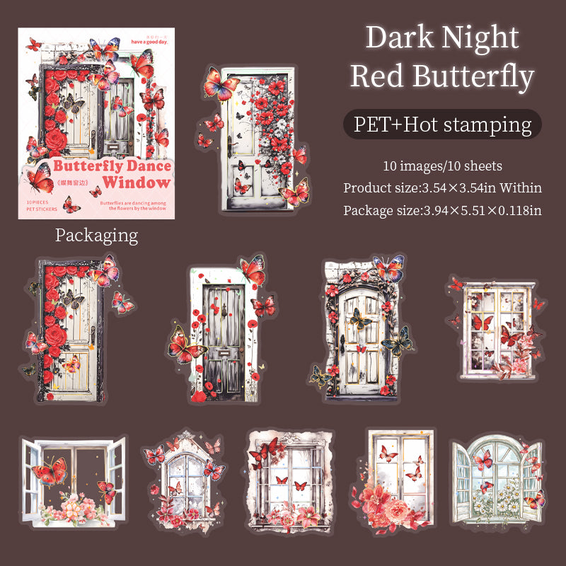 Butterfly Dancing Window Stickers