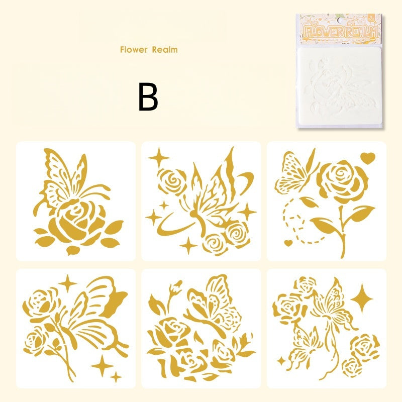 Forest Garden Painting Stencils