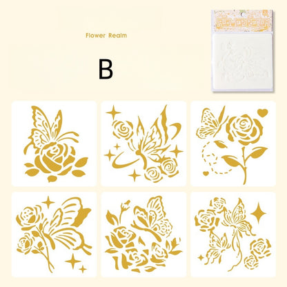 Forest Garden Painting Stencils