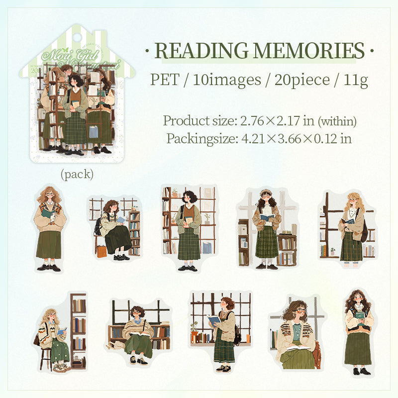 Forest Girl Tale Stickers