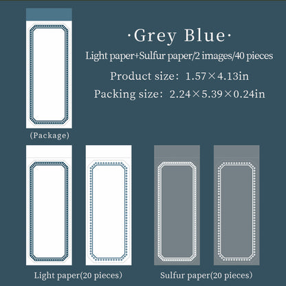 Pocket Frame Memo Pad