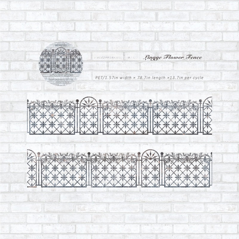 Ornate Iron Fence Tape