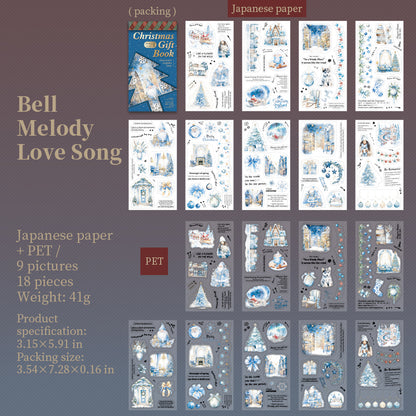 Christmas Gift Book sticker pack