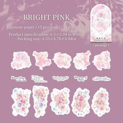 Gentle Glow of Spring Stickers