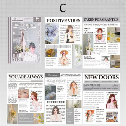 The Thoughts of a Girl Sticker Book