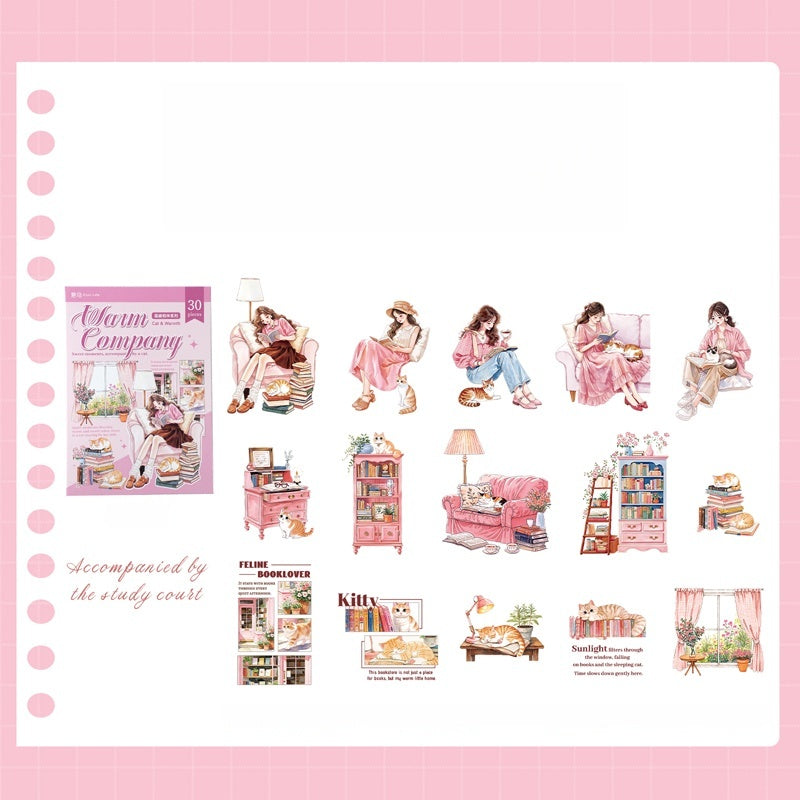 Warm Company Stickers