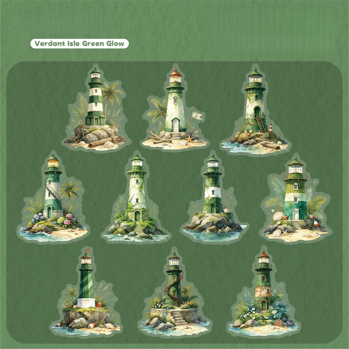 Lighthouse Stickers