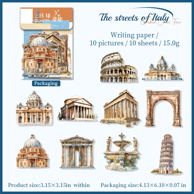 Global Comic Tour stickers